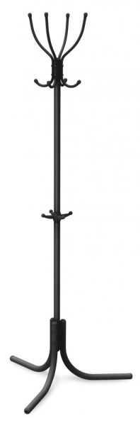 Вешалка напольная ВК4 4 крючка (черная)