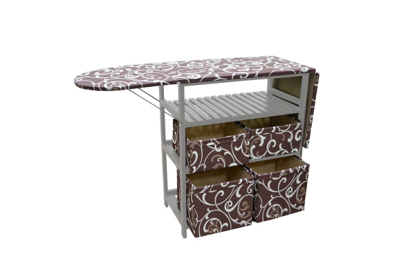 Гладильный комод двойной Garden story, слоновая кость (1 уп.)