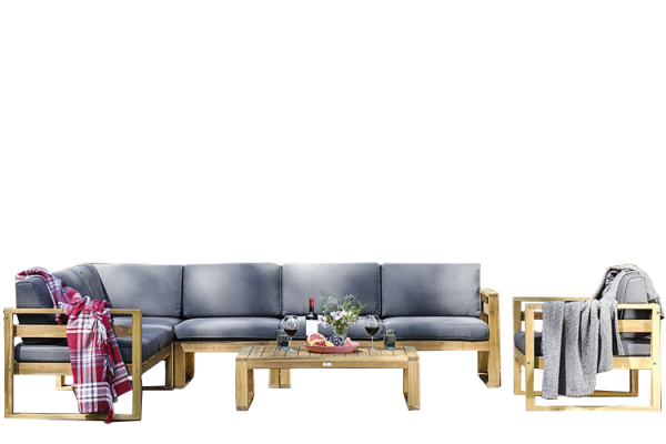 Лаунж зона BOOKA с кофейным столом