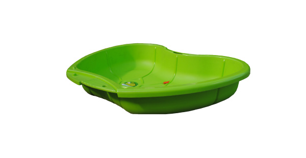 Песочница -бассейн Крыло бабочки, цвет зеленый 1 половина (4 шт/уп)