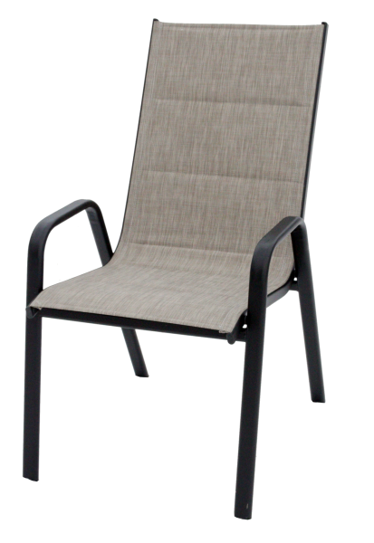 Стул к набору Сан-Ремо мягкий (каркас черный, сиденье орегон)