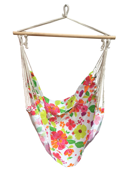 Гамак-кресло Эмма (разноцветные цветы)