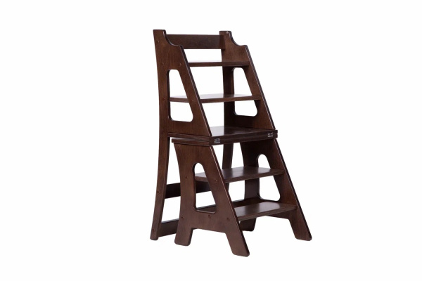 Стул стремянка со спинкой Тесс венге,1 упаковка