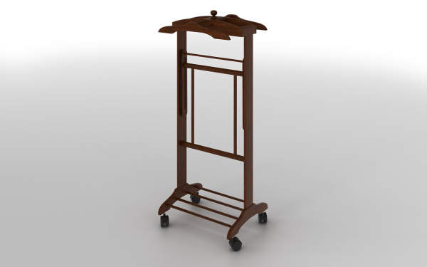 Вешалка напольная Элиса (вишня тёмная №4)