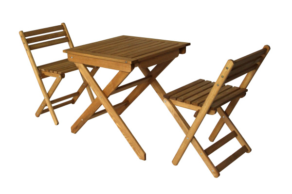 Набор мебели раскладной Дятел  3 уп (1 уп Стол; 2 уп Стул) 