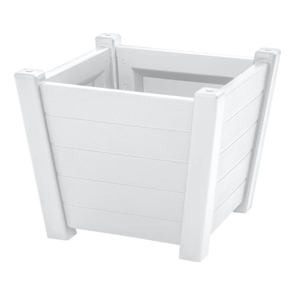 Кашпо Прованс 30л (белый)