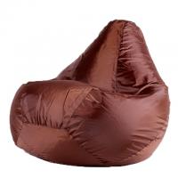 Кресло-мешок ХL коричневое (белый фон)