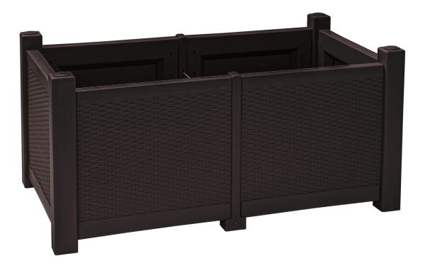 Кашпо Прованс плетеное 130л (шоколадный)