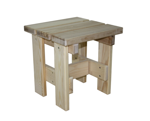 Табурет  Кострома (дерево) 300х300х300