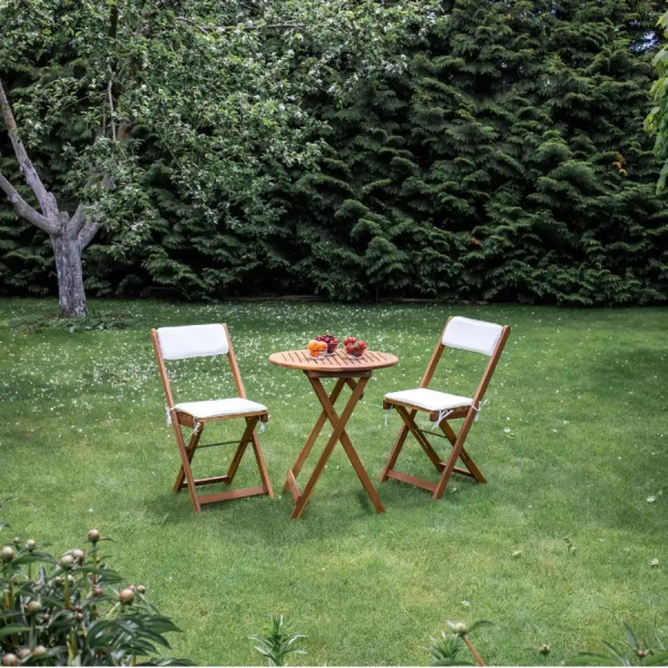 Набор мебели Никки  1 уп (3 предмета: стол+ стул акация 2шт)  