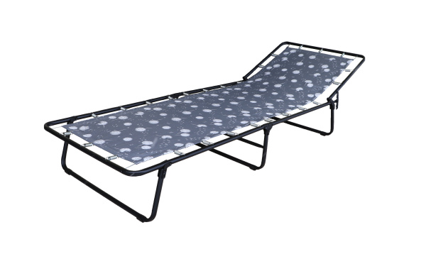 Кровать раскладная Селена жесткая (аналог Стефании с85А) (цвет ткани серый рис.одуванчик (1 шт. в уп