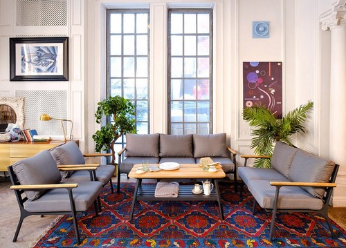 Диванная группа CONCORDE XL темный графит