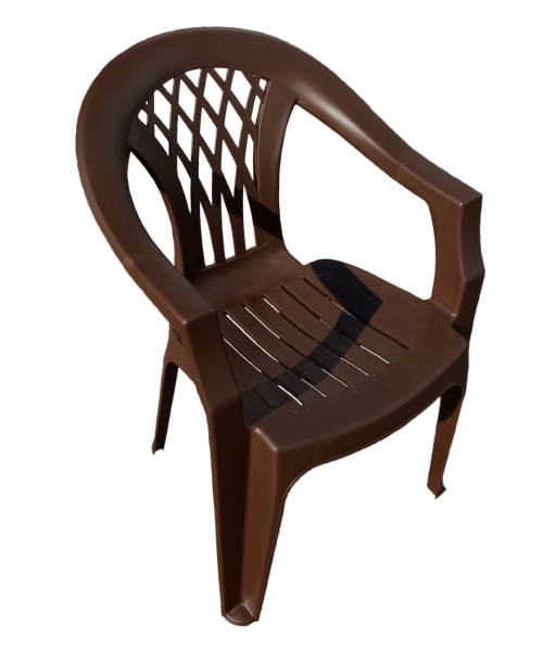 Кресло пластиковое Сильви (коричневый)