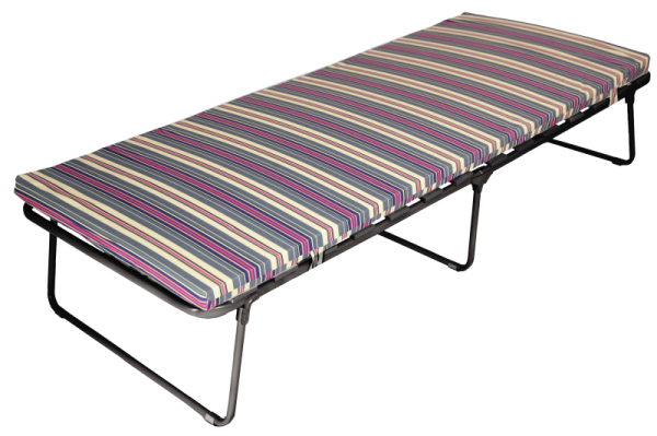 Кровать -тумба Верона (цвет ткани разноцветный рис.полоска (1 шт. в уп.) 