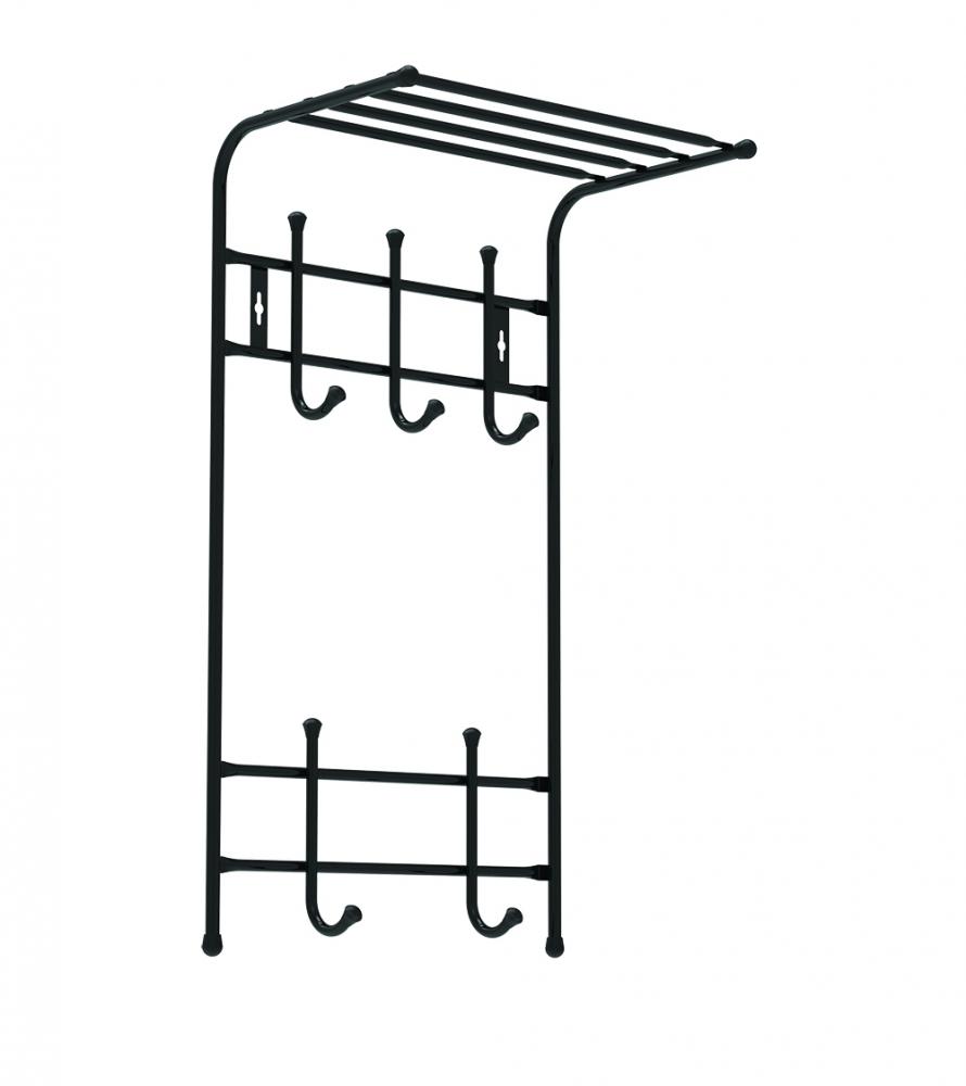 Вешалка настенная ВПТ5 черная