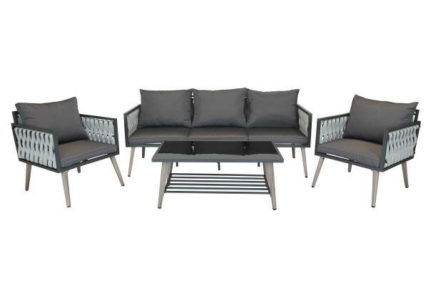 Набор мебели Гранд  2 уп. (стол+2кресла+диван) 