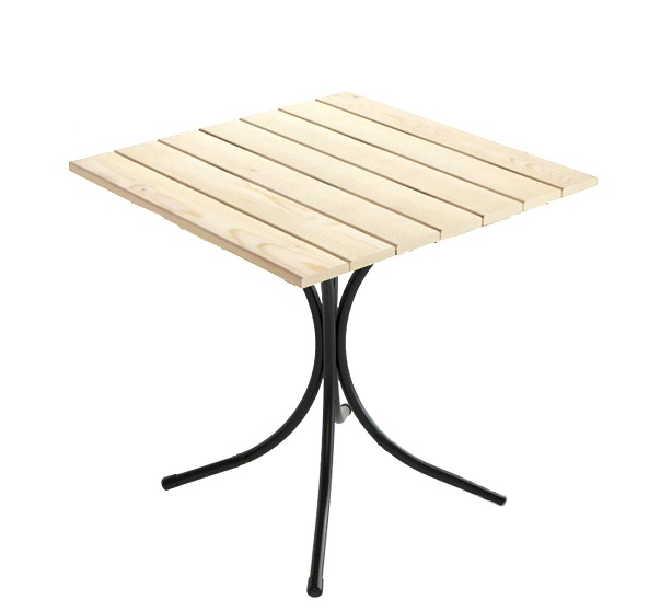 Стол к набору Фьюжн арт.СФ064 (светлый) (2 части столешница + ножки