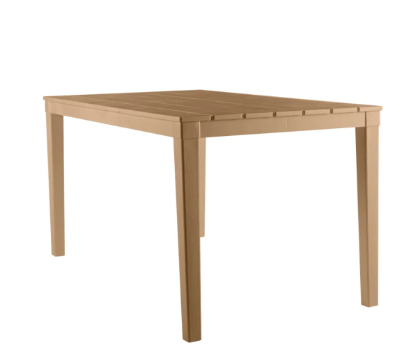 Стол пластиковый Прованс прямоугольный (бежевый)