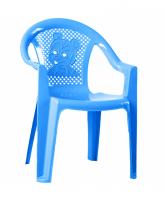 Кресло детское Мишутка голубое