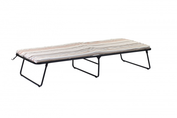 Кровать -тумба Отдых (цвет ткани бежевый рис.полоска (1 шт. в уп.) 