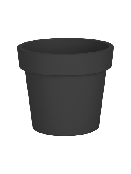 Кашпо Лофт  28л (в уп. 4шт) антрацит