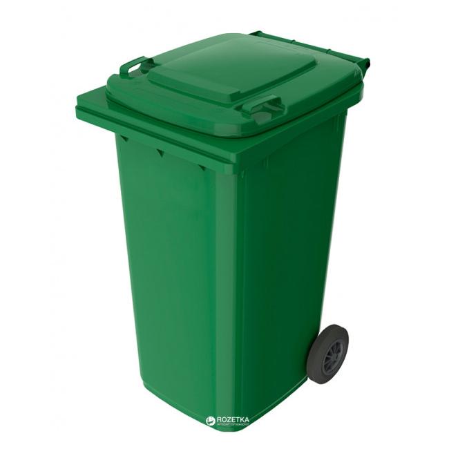 Контейнер для мусора зеленый