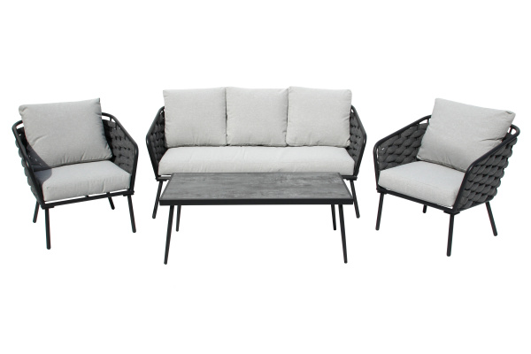 Набор мебели Фокси  1 уп. (стол+2кресла+диван) 