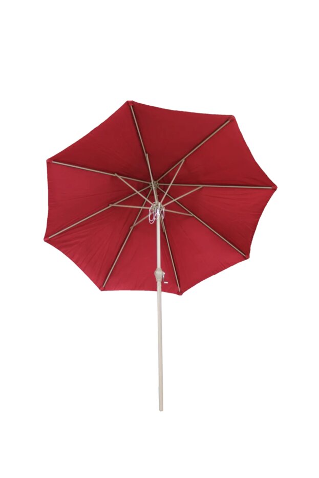 Зонт с подъемным механизмом бордовый