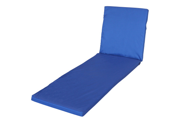 Мягкий элемент к лежаку 1900х580х50 водоотталкивающая ткань МЭШ400-МТ004 арт. (цвет ткани синий рис.
