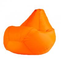 Кресло-мешок ХL оранжевое (белый фон)