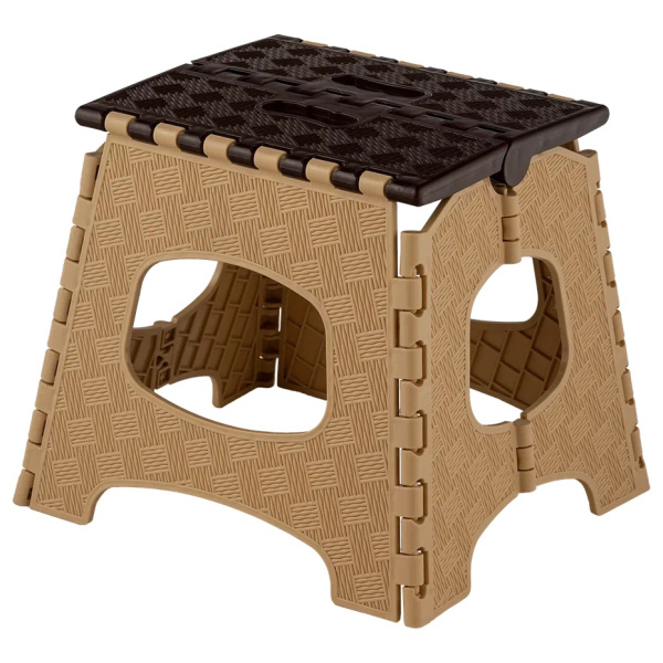 Табурет складной малый (бежевый)