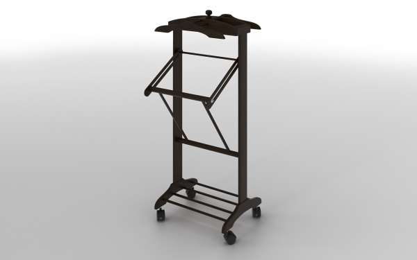 Вешалка напольная Элиса (венге, черный №3499 или №2031)