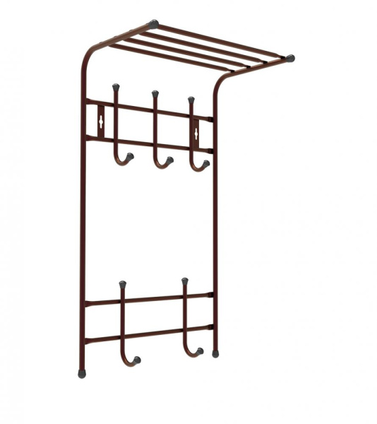 Вешалка настенная ВПТ5/А 5 крючков (медный антик)