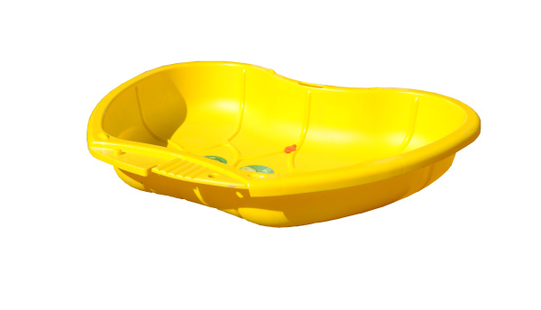 Песочница -бассейн Крыло бабочки, цвет желтый 1 половина (4 шт/уп)