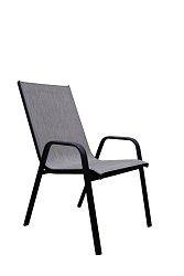 Кресло к набору Сан-Ремо арт.ZRC032-МТ001, серо-бежевый,черный, 