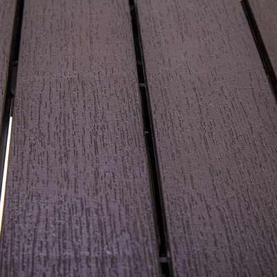 Стол пластиковый Прованс прямоугольный (шоколад)