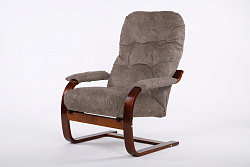 Кресло  Онега-2 (2 уп. каркас вишня 1 уп., сиденье капучино 1 уп.) 