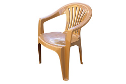 Кресло пластиковое Эфес (коричневый)