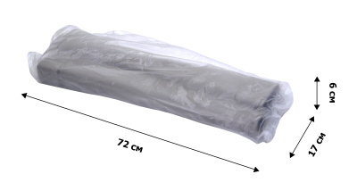 Стол пластиковый  круглый (серый)