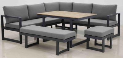 Лаунж зона TOPA с обеденным столом