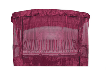 Чехол с москитной сеткой бордовый