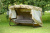 Качели садовые 4-х местные Александрия (каркас коричневый, м/э бежевый рис.без рисунка)2 уп.