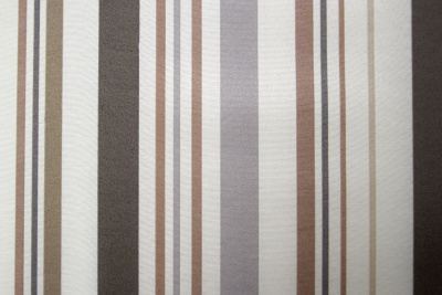 Кресло -шезлонг Леонардо 1 шт. в уп. (каркас коричневый, ткань корич.-сер. полоска) 