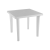 Стол пластиковый  квадратный (белый)