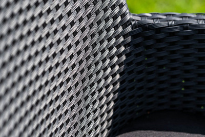 Столовая группа AROMA черная