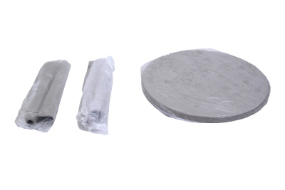 Стол пластиковый  круглый (серый)