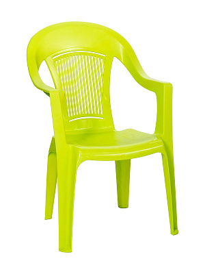 Кресло пластиковое Фламинго (салатовое)