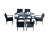 Столовая группа MILANO черная Столовая группа MILANO черная