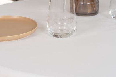 Стол пластиковый ТЕОРИ круглый (белый)