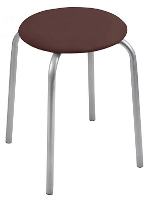 Табурет  Классика-2 (круглое сиденье), коричневый